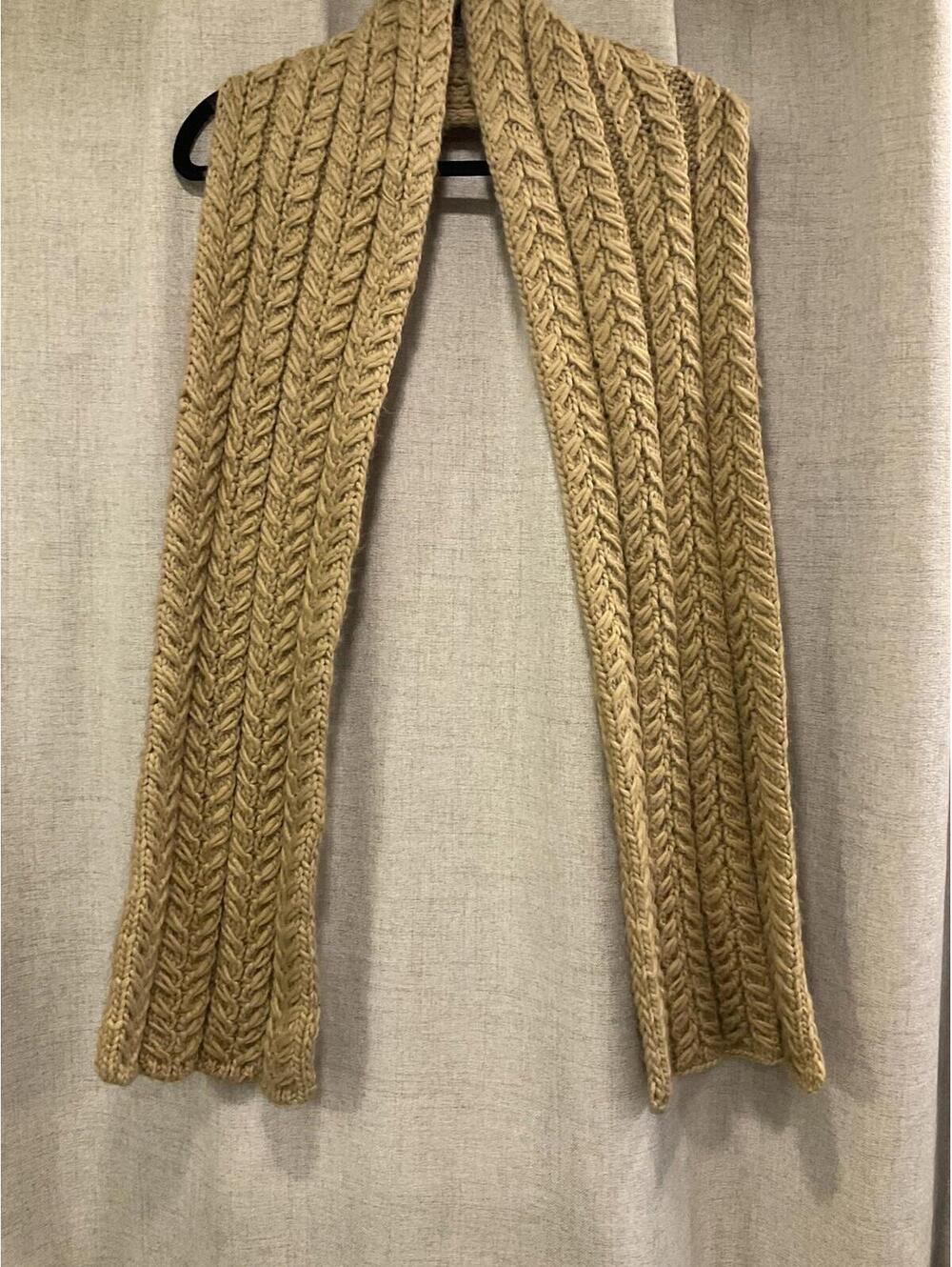 MIXIT Thick Crocheted Scarf